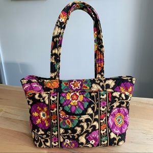 Vera Bradley Tote Purse / Bag Suzani Pattern